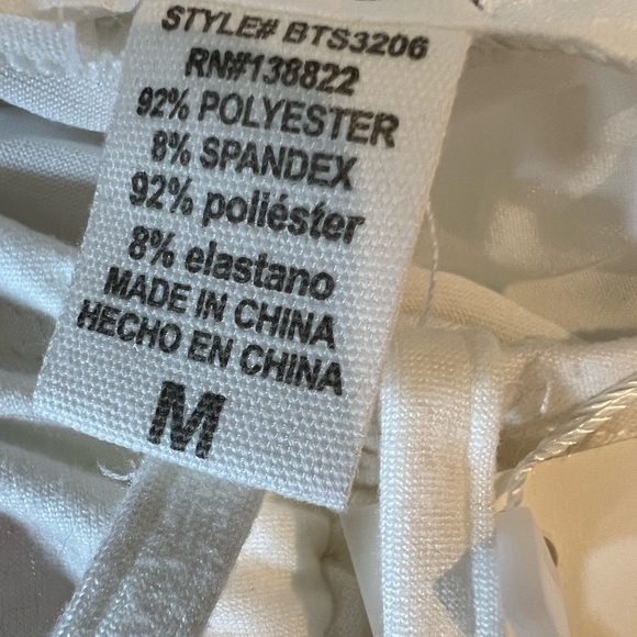 NWT Asymmetrical 2 Piece White Dress Set (Size S,M,L) - Picture 11 of 11